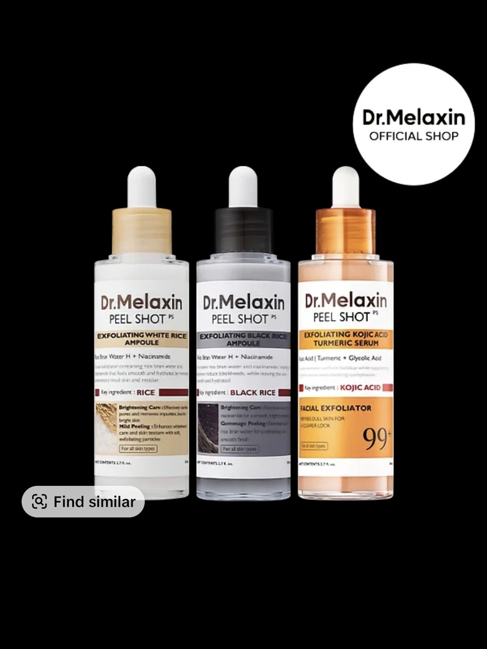 Dr Melaxin Peel Shot Exfoliating Serum - New